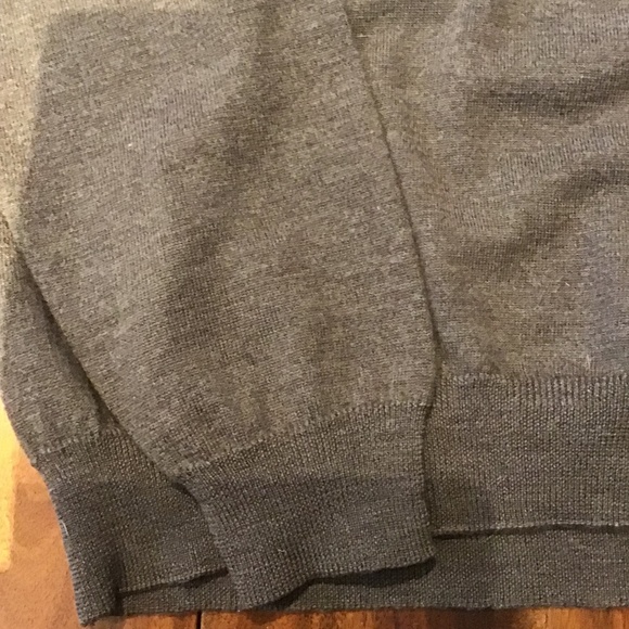Holt Renfrew Mock Neck Wool Blend Sweater - Picture 3 of 4